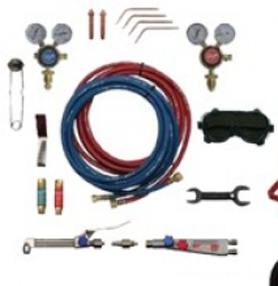 Portable Welding and Cutting Set Oxygen & Acetylene Complete Kit