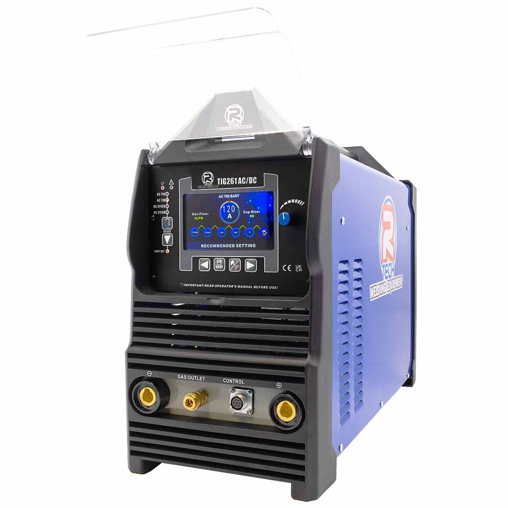 R-Tech 261 TFT Digital AC/DC TIG Welder 240v Air Cooled