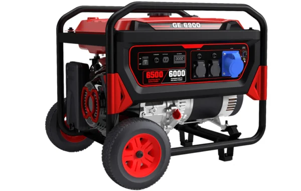 Mosa - GE 6900 AVR Open Range Silenced - Petrol Single Ranged Generator Set