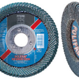 Pferd Polifan SGP Curve M Steelox Flap Disc 5" 125mm 5MM Radius Z40 Grit Double - Image 2
